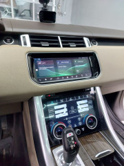 ЖК климат-контроль для Land Rover Range Rover Sport 2 (2013-2016) (с вырезом под CD)
