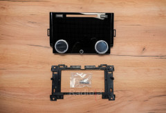 ЖК климат-контроль для Land Rover Range Rover Sport 2 (2013-2016) (с вырезом под CD)