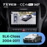 Штатная магнитола Teyes CC4 Pro 360 12/256 Mercedes-Benz SLK-Class R171 (2004-2011)