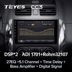 Штатная магнитола Teyes CC3 6/128 Suzuki SX4 1 (2006-2014)