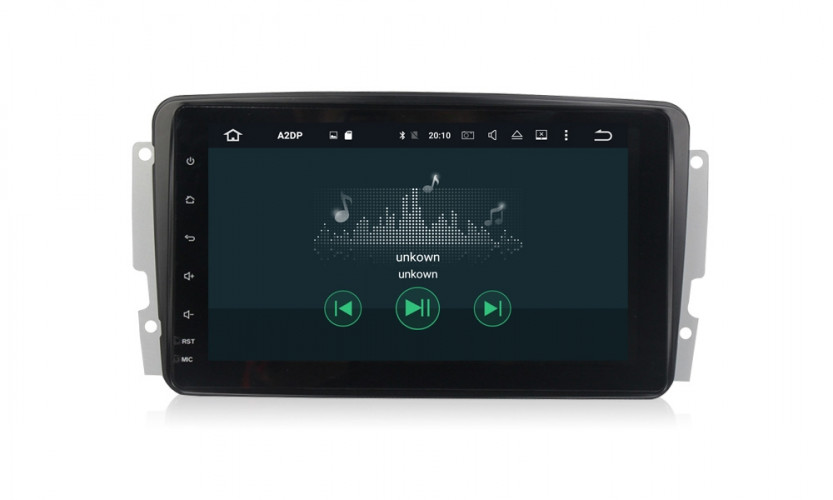 Штатная магнитола Carmedia MKD-M807-P30-8 Mercedes-Benz C-klasse W203