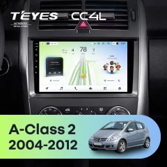 Штатная магнитола Teyes CC4L 6/64 Mercedes-Benz A-Class 2 W169 C169 (2004-2012)