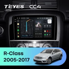 Штатная магнитола Teyes CC4 8/128 Mercedes-Benz R-Class W251 R280 R300 R320 (2005-2017) F1
