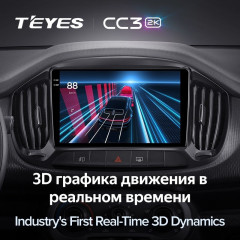 Штатная магнитола Teyes CC3 2K 4/64 Fiat Uno (2014-2020)