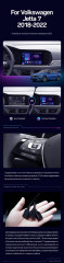 Штатная магнитола Teyes CC3 6/128 Volkswagen Jetta 7 (2018-2022)