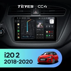 Штатная магнитола Teyes CC4 8/128 Hyundai i20 2 GB (2018-2020)
