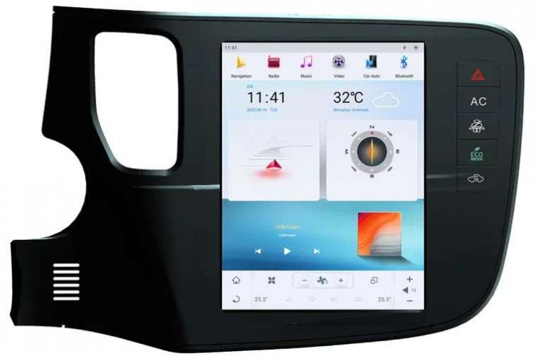 Штатная магнитола Tesla Carmedia ZF-1109-Q6 Mitsubishi Outlender (2012-2019)