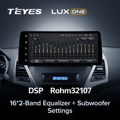 Штатная магнитола Teyes LUX ONE 4/32 Hyundai Elantra 5 JK GD MD UD (2011-2015)