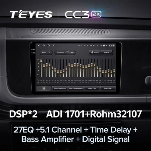 Штатная магнитола Teyes CC3 2K 4/32 Hyundai Creta 2 IX25 2024