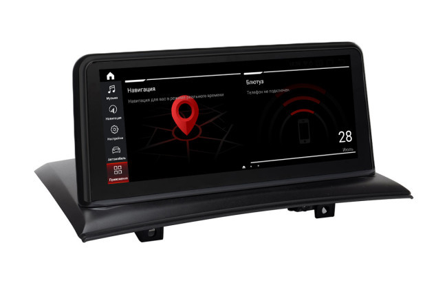 Штатная магнитола Parafar PF6283Di6/128 BMW X3 серия кузов E83 (с IDrive) (2004-2009)