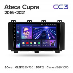 Штатная магнитола Teyes CC3 4/64 Seat Ateca Cupra (2016-2021)