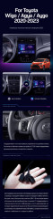 Штатная магнитола Teyes CC3 4/64 Toyota Wigo/Agya (2020-2023) F1