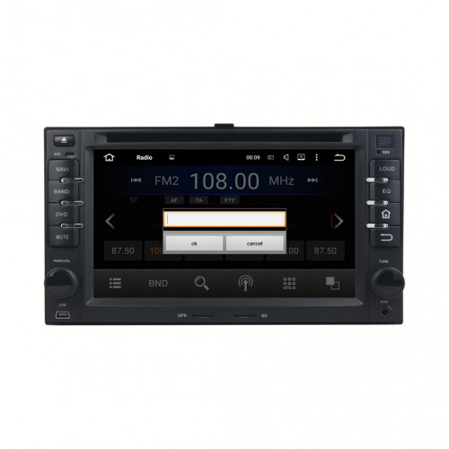 Универсальная магнитола Carmedia KD-6227-P5-32 Kia 188X102мм