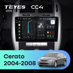 Штатная магнитола Teyes CC4 6/64 Kia Cerato (2004-2008) F2