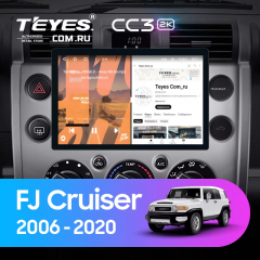Штатная магнитола Teyes CC3 2K 4/64 Toyota FJ Cruiser J15 (2006-2020) F2 (11")