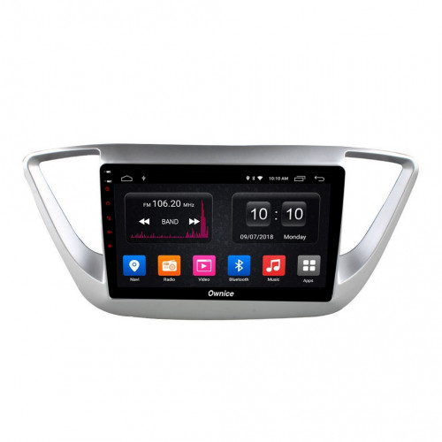 Штатная магнитола Carmedia OL-9710-Q Hyundai Solaris 2017+