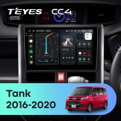 Штатная магнитола Teyes CC4 8/128 Toyota Tank (2016-2020) Правый руль