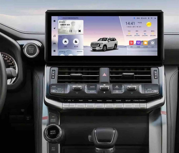 Штатная магнитола Carmedia YL-T1220 Toyota Land Cruiser 300 (2021-2025) TOP на Android 13.0 поддержка 360
