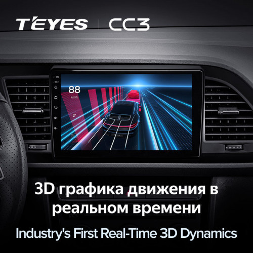 Штатная магнитола Teyes CC3 4/64 Seat Leon 3 (2012-2020) F3