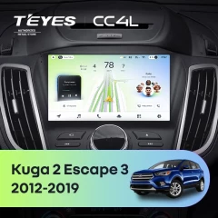 Штатная магнитола Teyes CC4L 6/64 Ford Escape 3 (2012-2019) Тип-B