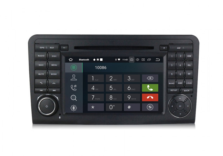 Штатная магнитола Carmedia MKD-M792-P6-8 Mercedes-Benz ML-klasse W164 2005-2011