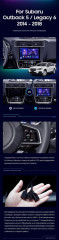 Штатная магнитола Teyes CC3 2K 4/32 Subaru Outback 5 (2014-2018)