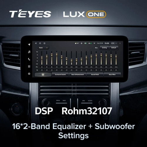 Штатная магнитола Teyes LUX ONE 6/128 Toyota Alphard 2 H20 (2008-2014) Тип-A