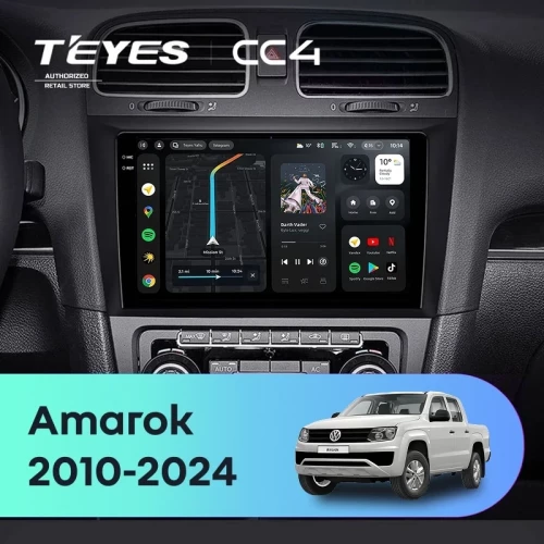 Штатная магнитола Teyes CC4 8/128 Volkswagen Amarok (2010-2024)