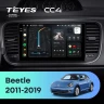 Штатная магнитола Teyes CC4 6/64 Volkswagen Beetle A5 (2011-2019) (10 inch Universal)