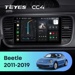 Штатная магнитола Teyes CC4 6/64 Volkswagen Beetle A5 (2011-2019) (10 inch Universal)