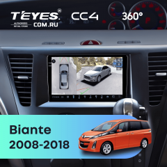 Штатная магнитола Teyes CC4 360 6/64 Mazda Biante (2008-2018)