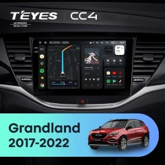 Штатная магнитола Teyes CC4 8/128 Opel Grandland (2017-2022) Тип-A