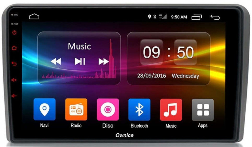 Штатная магнитола Carmedia OL-9102-N Audi A4/RS4/S4 (2000-2008) (B6,B7,8E,8H)