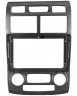 Переходная рамка Kia Sportage 2 (2004-2010) (F2 - климат и закругленные часы) (черная) (9")