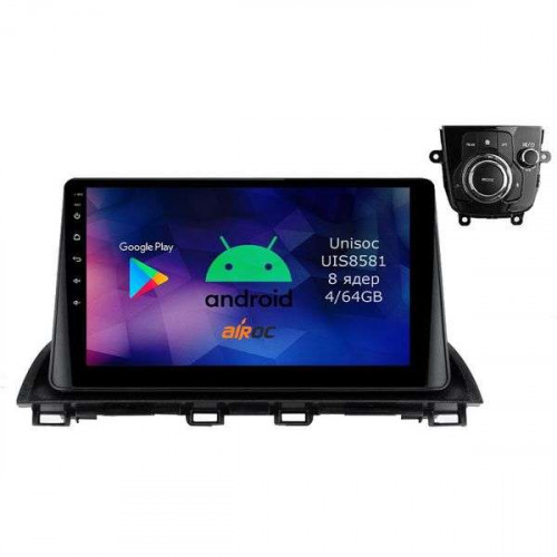Штатная магнитола Airoc RM-2407 Mazda 3 2014+