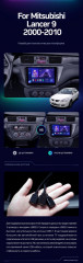 Штатная магнитола Teyes CC3L 4/32 Mitsubishi Lancer 9 CS (2000-2010)