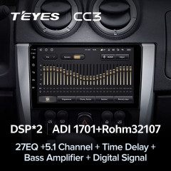 Штатная магнитола Teyes CC3 4/32 Nissan Almera 3 G15 (2012-2018) F1