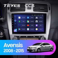 Штатная магнитола Teyes CC3 6/128 Toyota Avensis 3 (2008-2015) F1