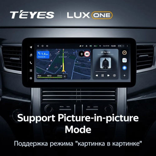 Штатная магнитола Teyes LUX ONE 4/32 Toyota Alphard 2 H20 (2008-2014) Тип-A