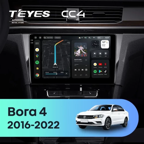 Штатная магнитола Teyes CC4 6/64 Volkswagen Bora 4 (2016-2022)