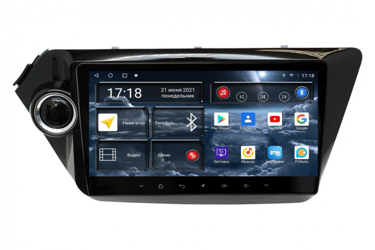 Штатная магнитола Redpower 71106 Kia Rio 3-поколение QB (08.2011-09.2017)