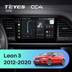 Штатная магнитола Teyes CC4 8/128 Seat Leon 3 (2012-2020) F3
