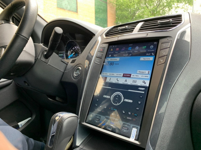 Штатная магнитола Tesla Carmedia ZF-1263-DSP Ford Explorer 2017+