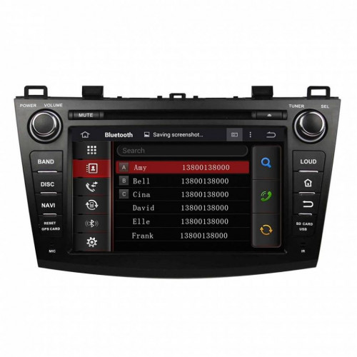 Штатная магнитола Carmedia KD-8003-P6 Mazda 3 2009-2013 (BL)