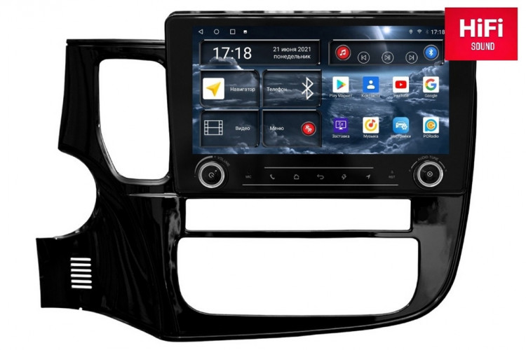 Штатная магнитола Redpower K75156 Mitsubishi Outlander (2012-2019)