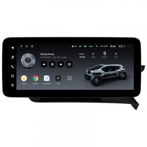 Переходная рамка Mercedes-Benz C-Class 3 W204 C204 S204 (NTG 4.5) (2011-2015) Правый руль (12,3")