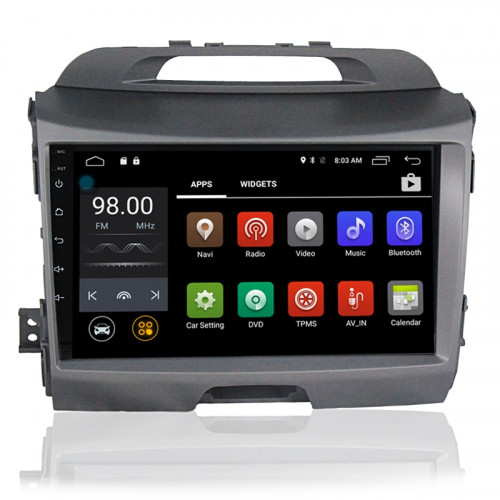 Штатная магнитола Carmedia MKD-K890-P6-8 Kia Sportage (2010-2016)