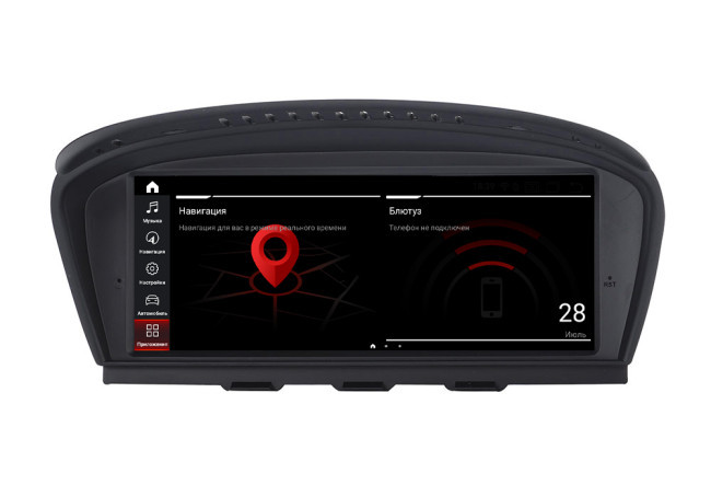 Штатная магнитола Parafar PF6233i BMW 5 серия E60 (2009-2012) CIC (автомобиля с экраном)