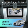 Штатная магнитола Teyes CC4 360 8/128 Toyota Camry Solara (2003-2009)