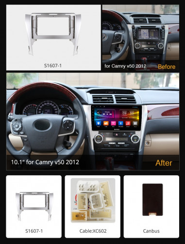 Штатная магнитола Carmedia OL-1607-Q Toyota Camry 2011-2014 (V50)